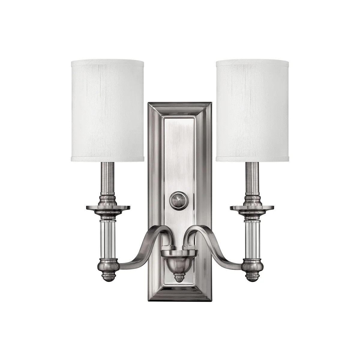 Sussex Wall Light Nickel - Nickel – image 1