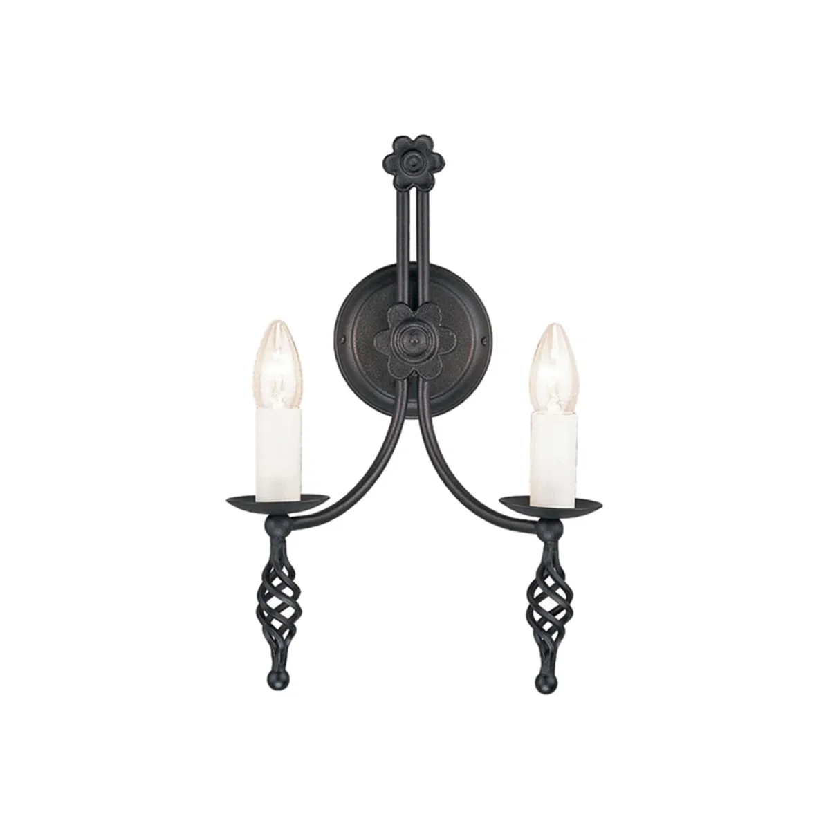Elstead Lighting Belfry Wall Light Black - Black – image 1