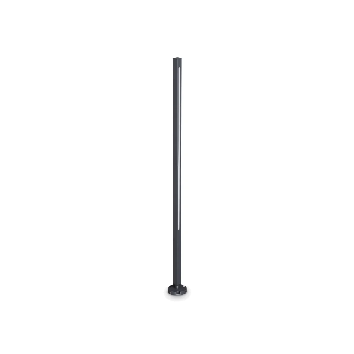 Ideal Lux Lighting JEDI Bollard Light Black D - Black