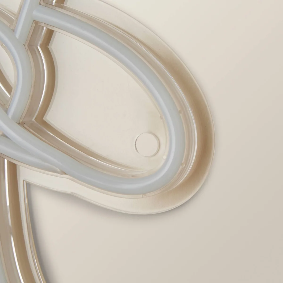 Neon Cowboy Wall Light - White – image 3