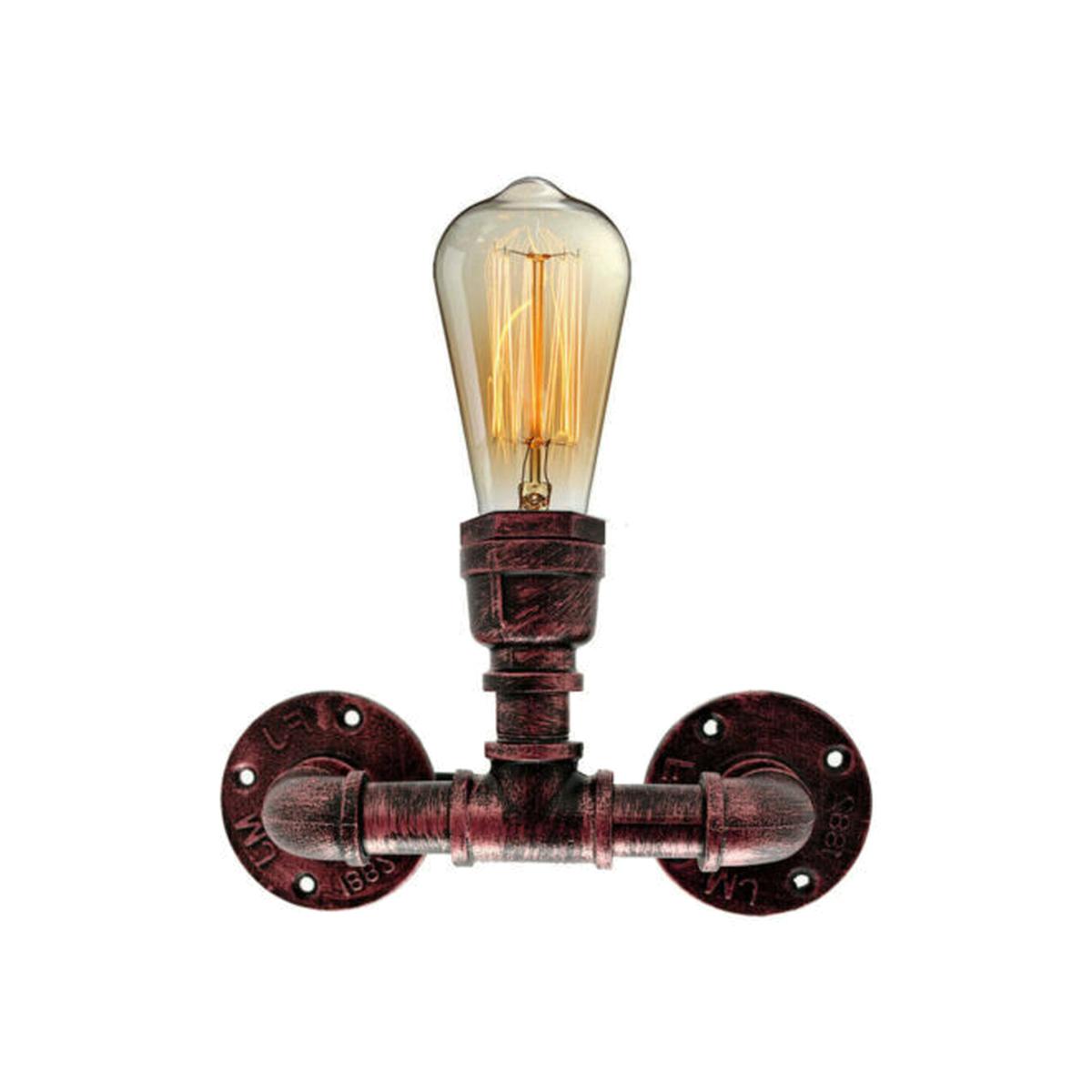 Antique Style Wall Lighting Set - Antique Red