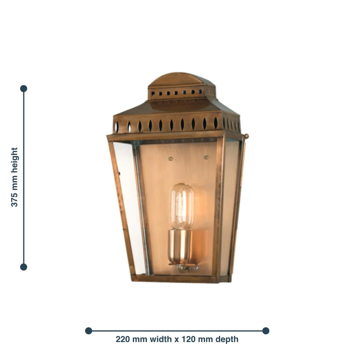 Mansion Wall Light Brass - Brass – image 3