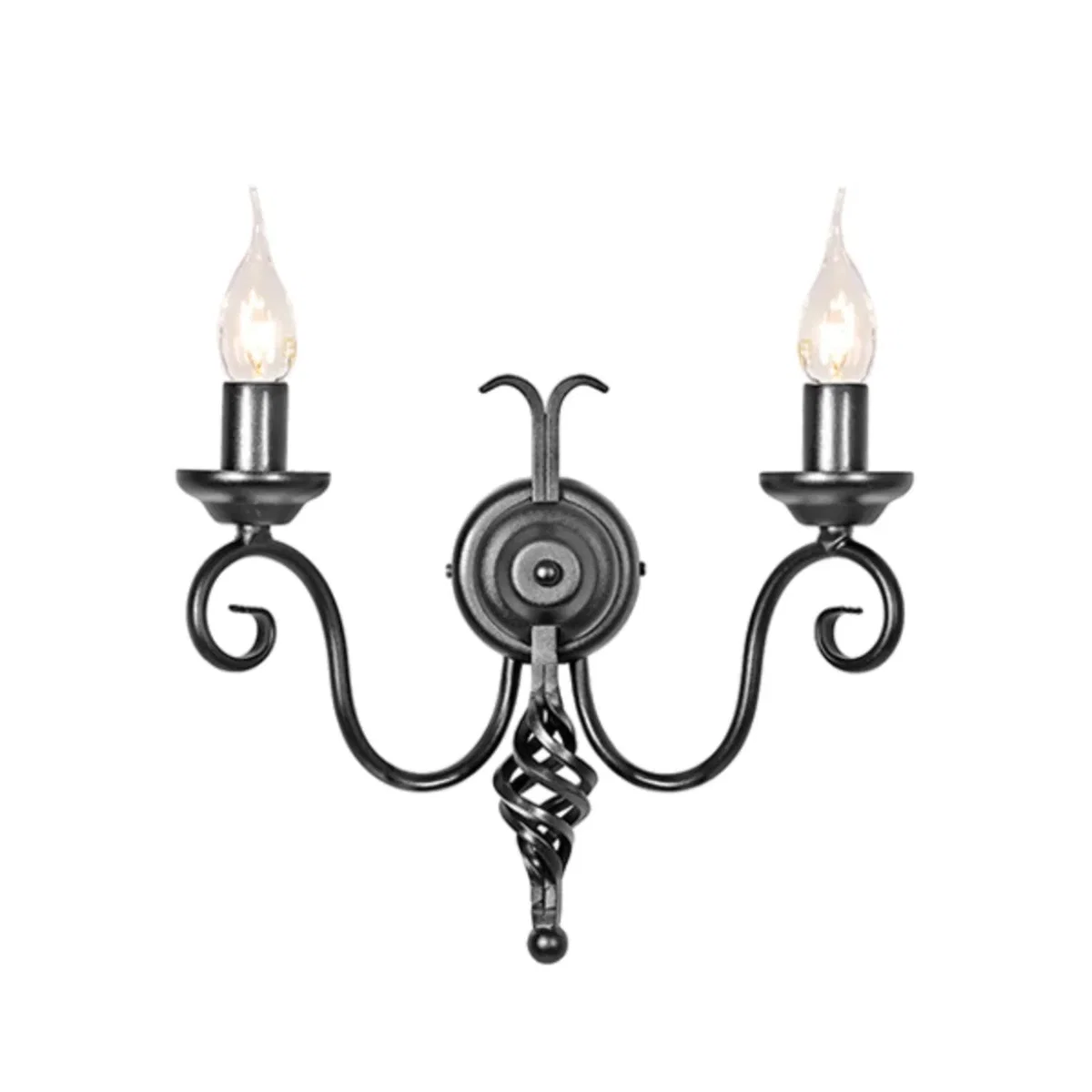 Harlech Wall Light Black - Black – image 2
