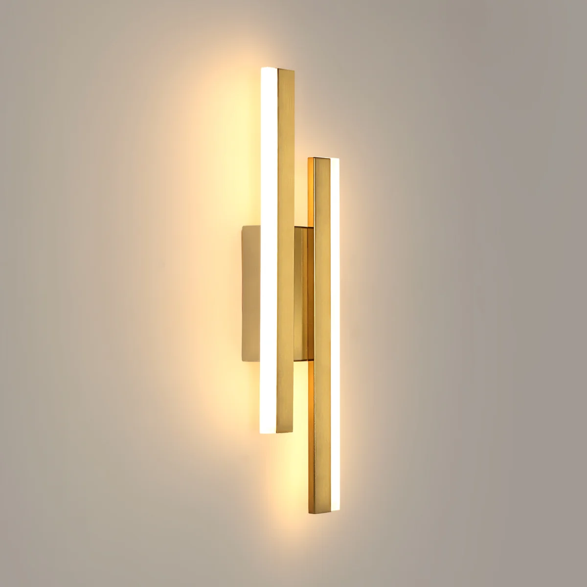 GOECO LED Wall Light 16 W Black for Living Room Corridor Stairs 3000 K 40 cm - Black – image 4