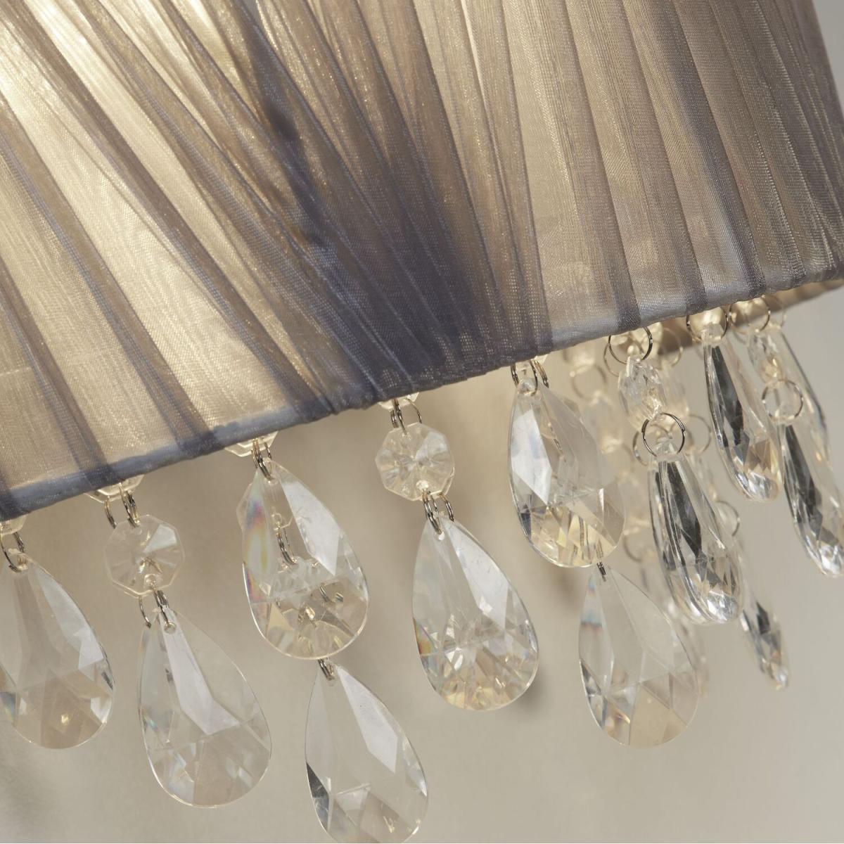 Grey Voile Shade Wall Light - Grey – image 2