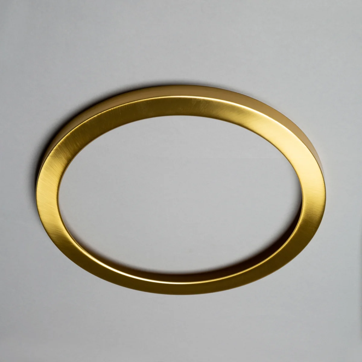 Darly LED 24 Watt Flush Ceiling or Wall Light - Satin Brass – image 6