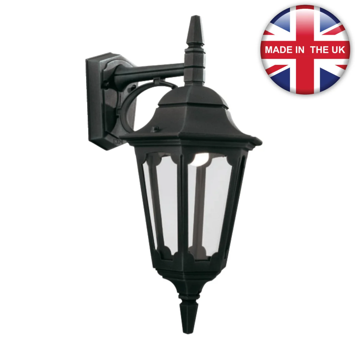 Elstead Lighting Parish Wall Light Black D - Black – image 3