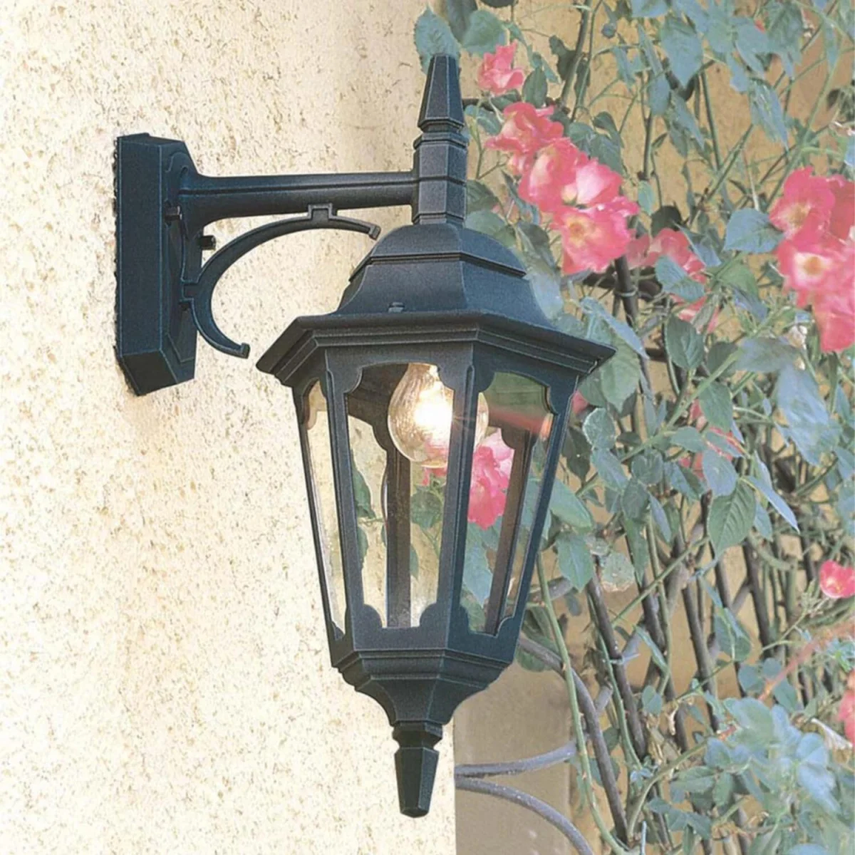 Elstead Lighting Parish Wall Light Black D - Black – image 1