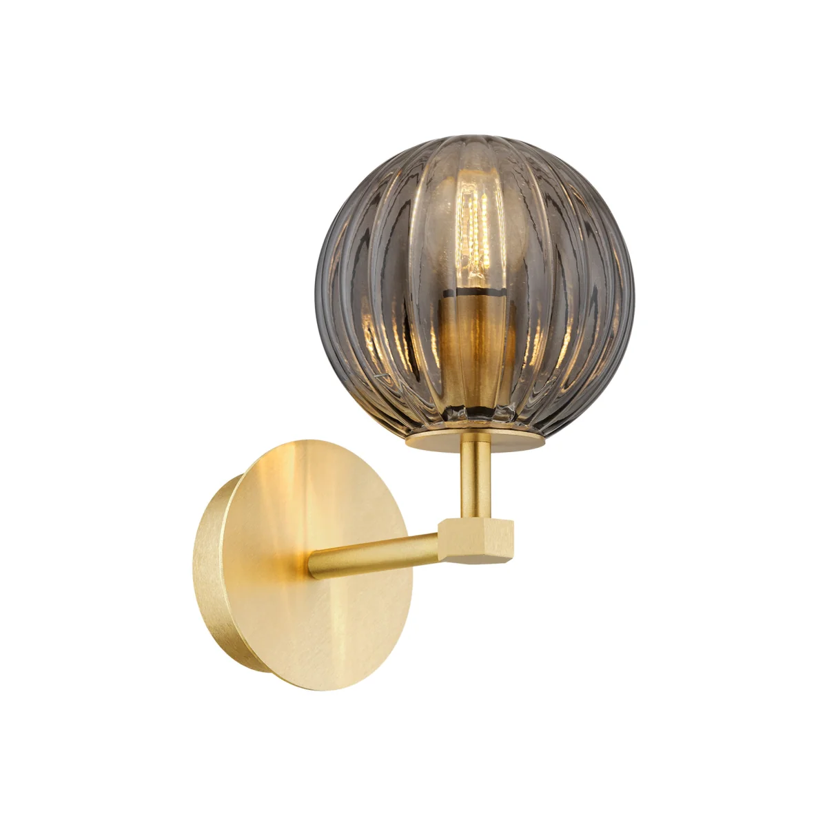 Paloma Wall Light Brass – image 1