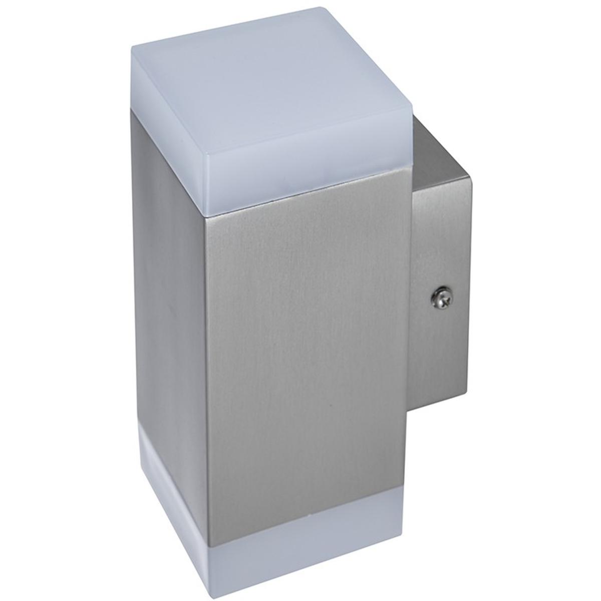 Biard Stainless Steel LED UpDown Wall Light - Silver / 22cm – image 2