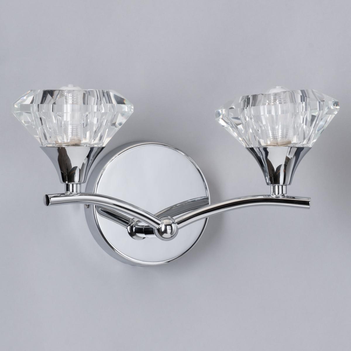 Edvin Bathroom Wall Light - Chrome – image 3