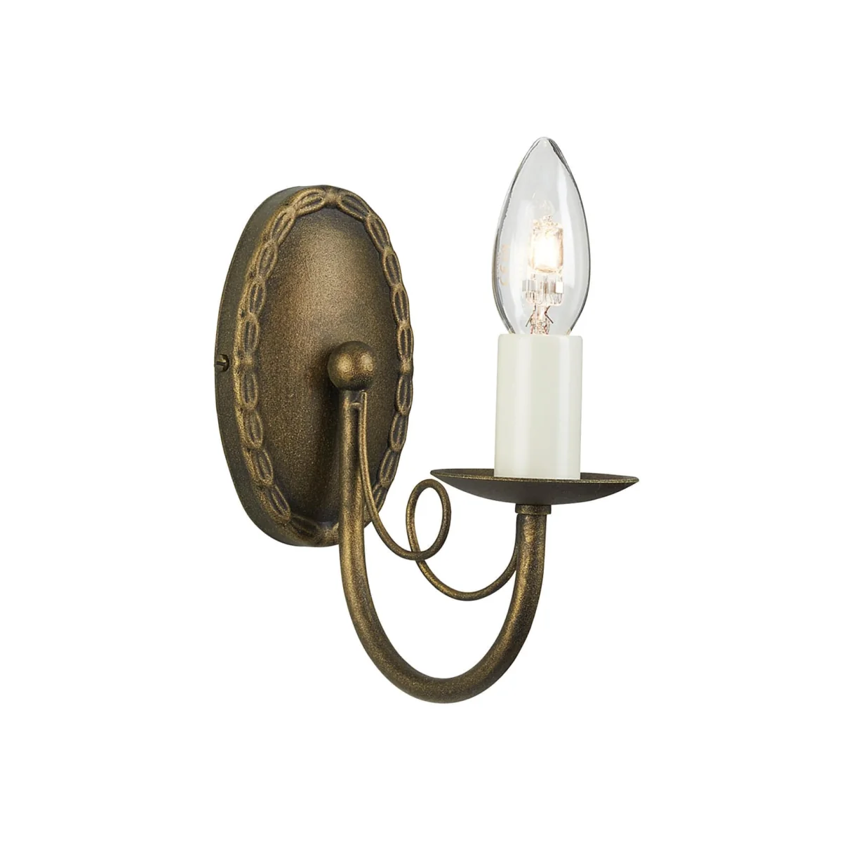 Elstead Lighting Minster Wall Light Black - Black – image 1