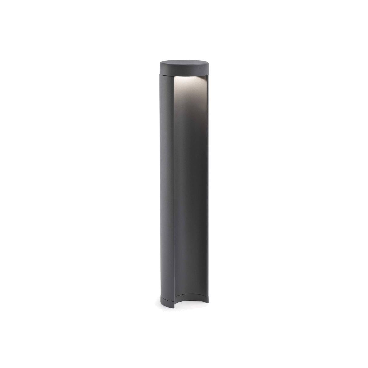 Chandra LED Outdoor Bollard Light - Dark Grey