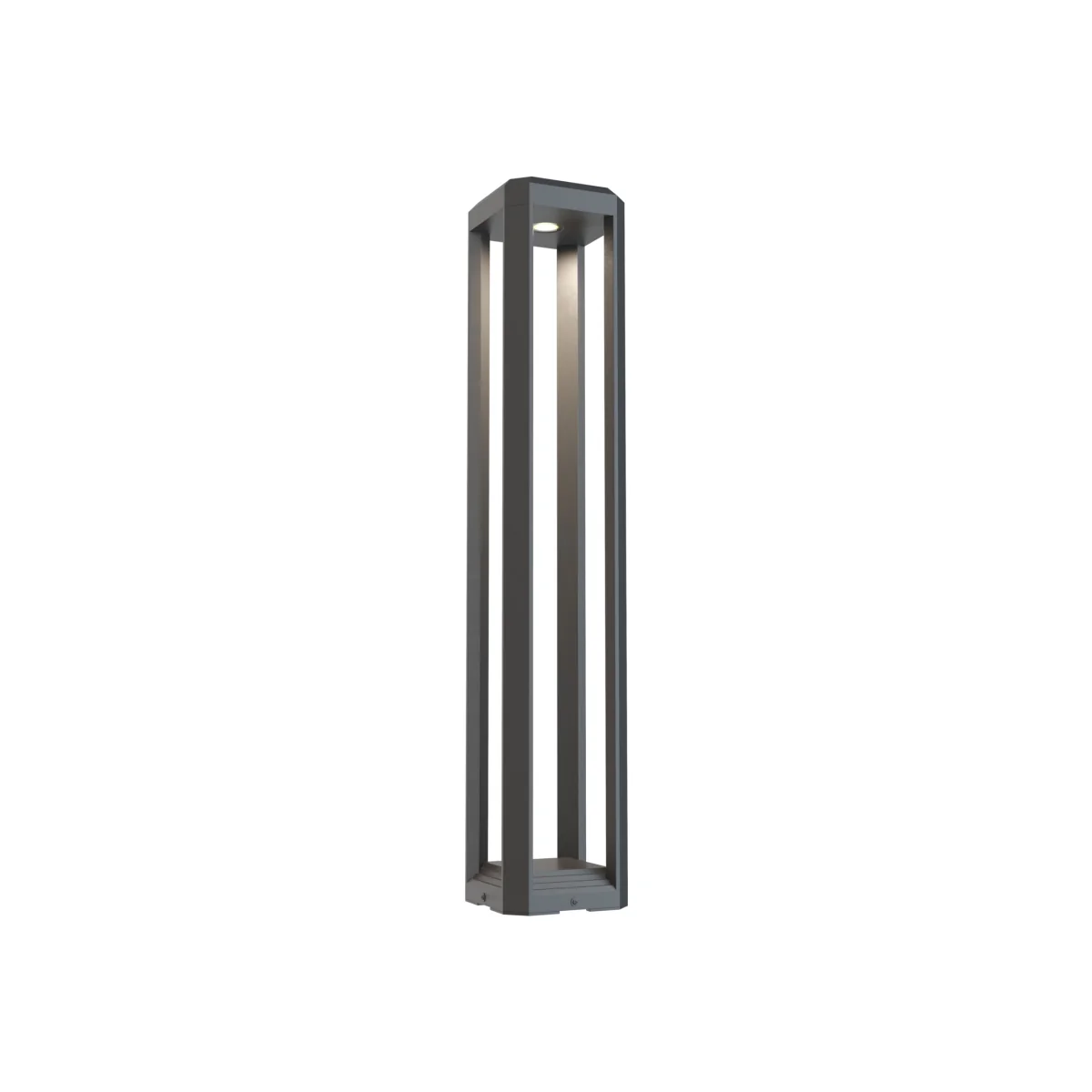 Outdoor Bollard Light Grey - Grey