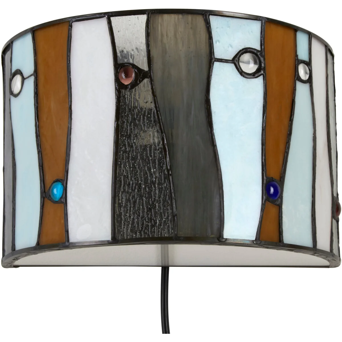 Waldorf Jewel Deco Wall Light - Brown, Grey, Pink – image 2