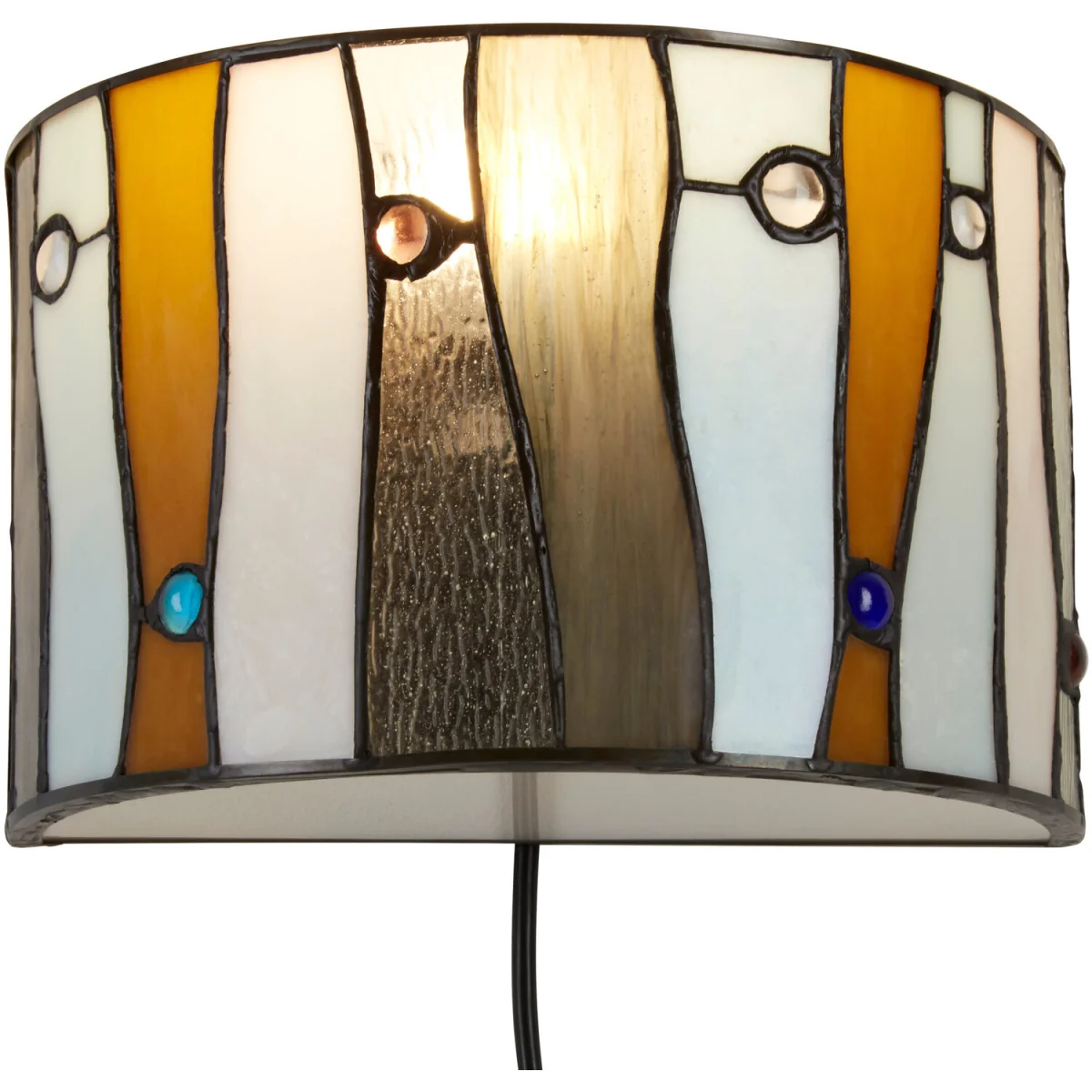 Waldorf Jewel Deco Wall Light - Brown, Grey, Pink – image 3