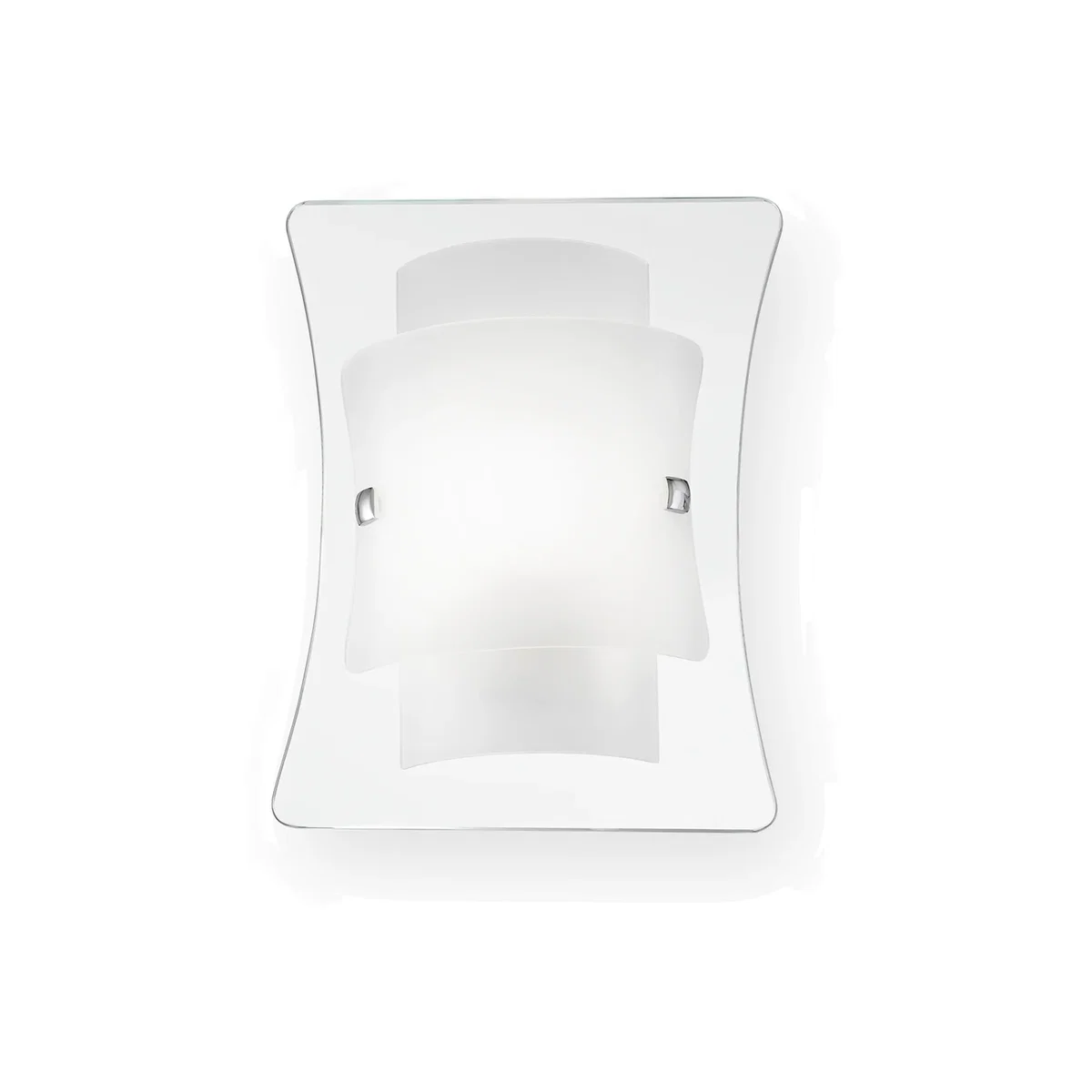 Ideal Lux Lighting Triplo Wall Light Glass - Glass