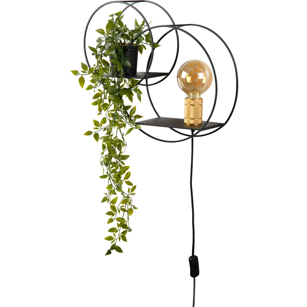 Circle Wall Light Black - Black – image 2