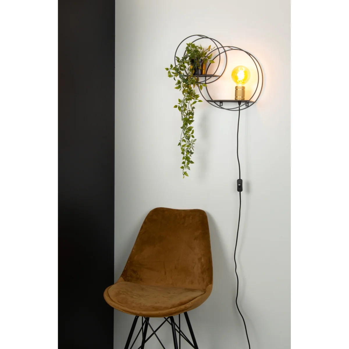 Circle Wall Light Black - Black – image 3