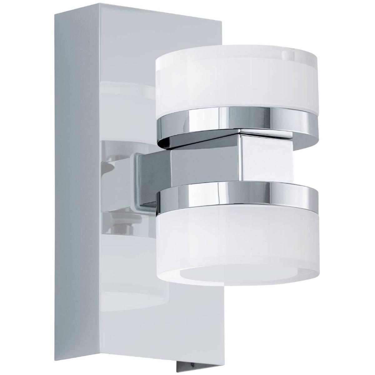 Eglo Romendo 1 Chrome Steel Wall Light - White – image 2
