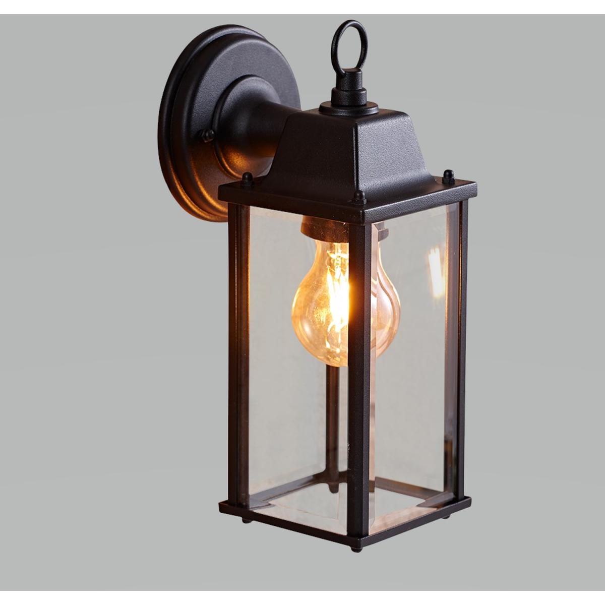 Biard Alfta Square Outdoor Wall Lantern - Black – image 4