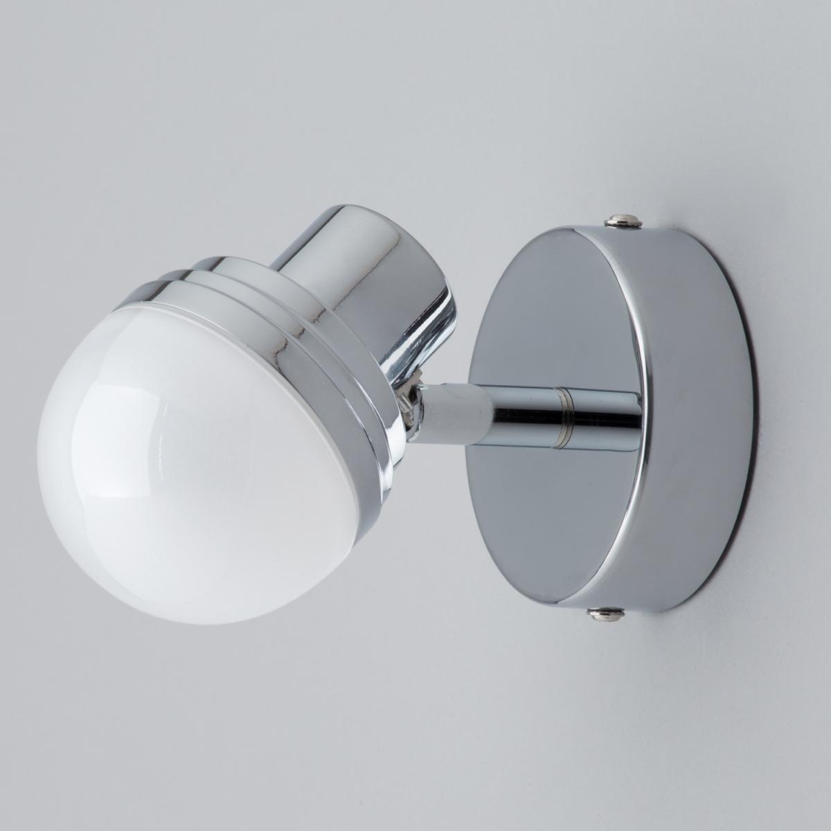 Skipton Bathroom Globe Wall Light - Chrome – image 3