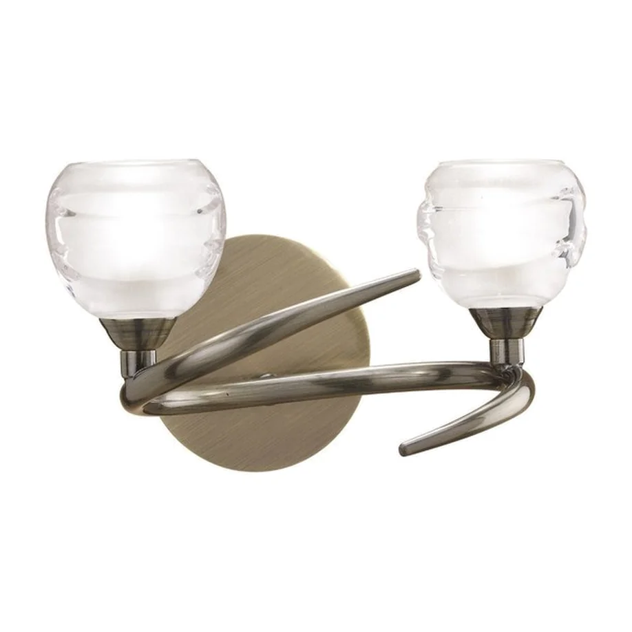 Loop Wall Light Brass – image 1