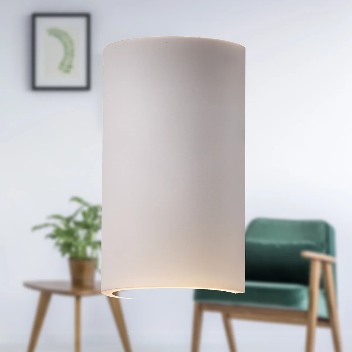 Evie 2lt Wall Washer Light - White Plaster – image 4
