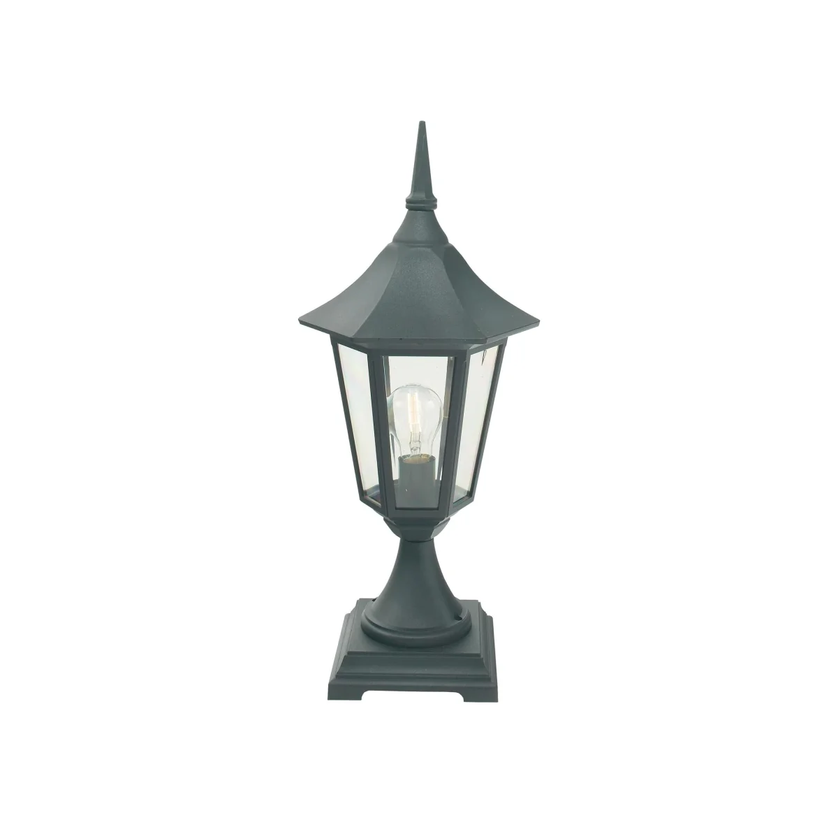 Elstead Lighting Valencia Pedestal Light Black - Black – image 1