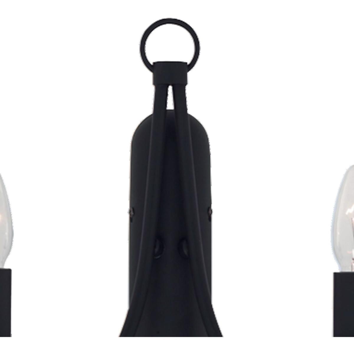 Antonina Black 2Lt Wall Light  - Black – image 2