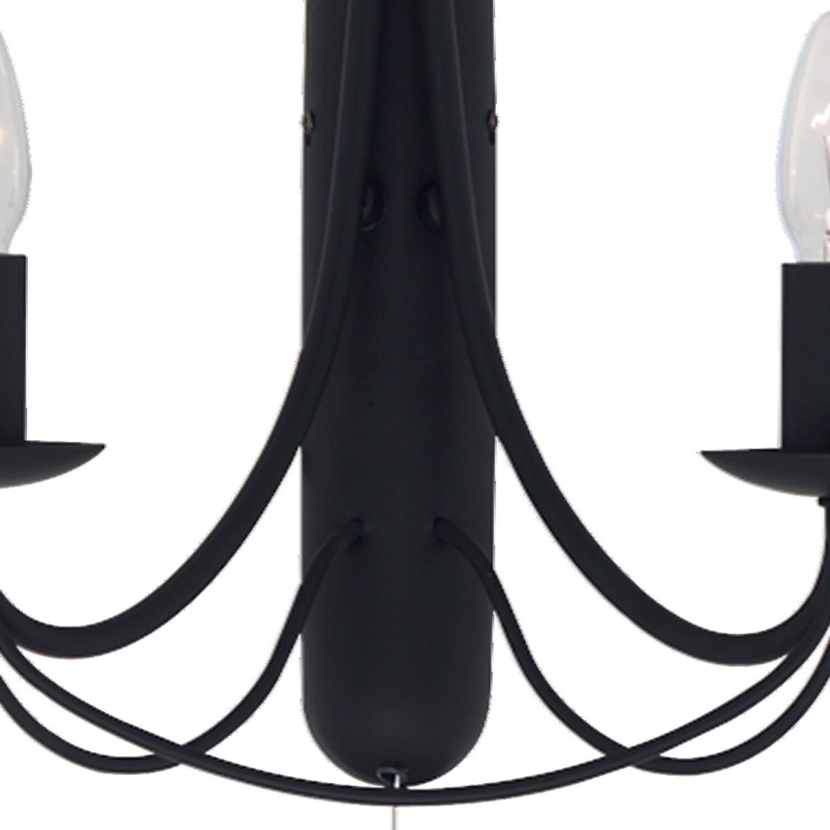 Antonina Black 2Lt Wall Light  - Black – image 3