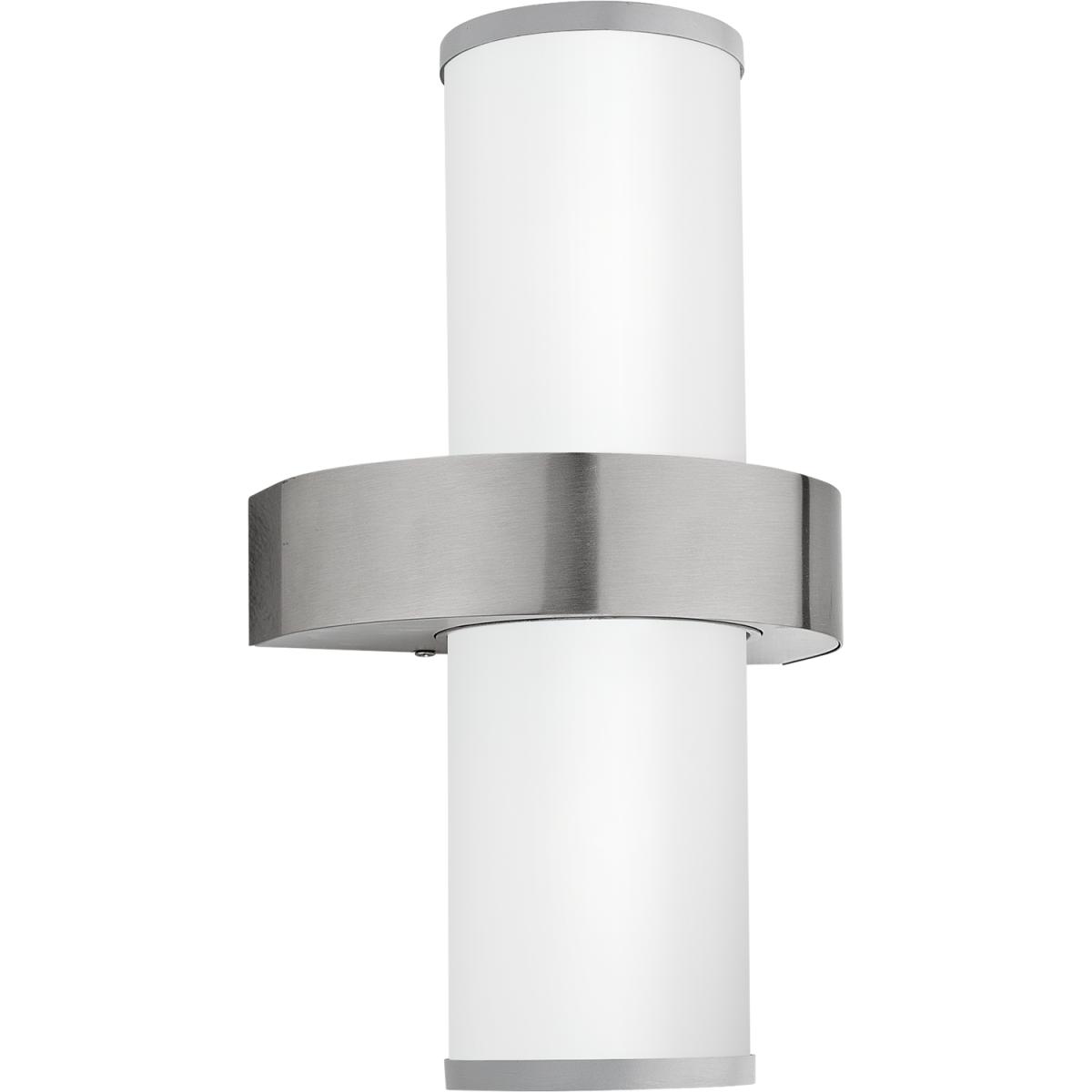Eglo BEVERLY White Stainless Steel Outdoor Wall Light - Neutral – image 2