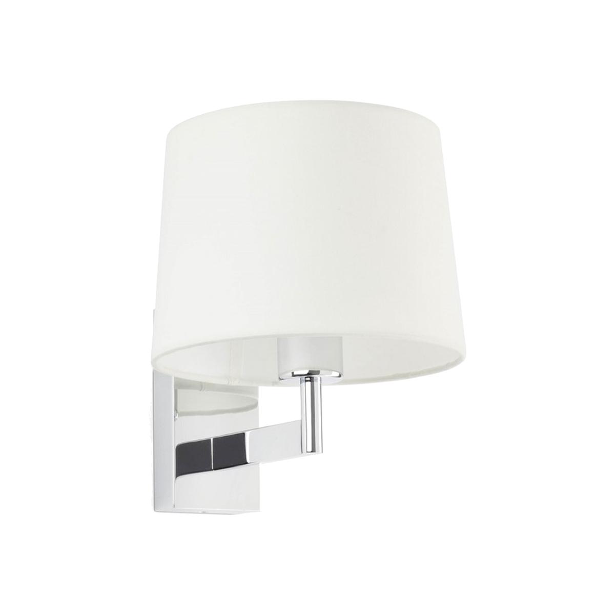 Artis Wall Light Shade Chrome E27 - Grey