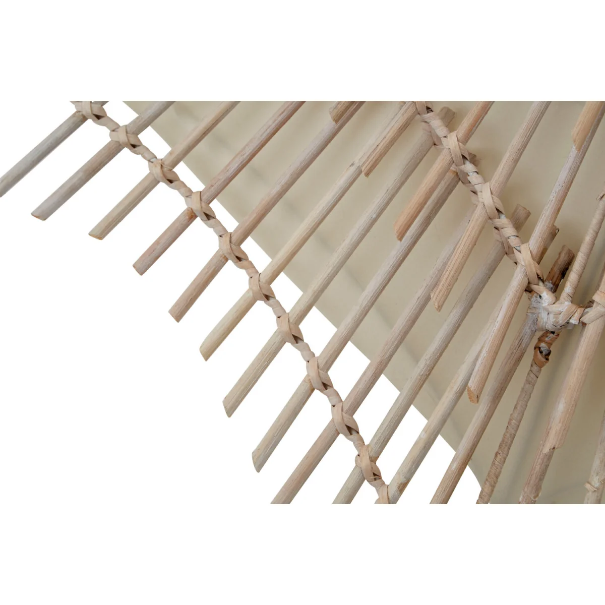 Hestina Small Woven Rattan Wall Light - Brown – image 3