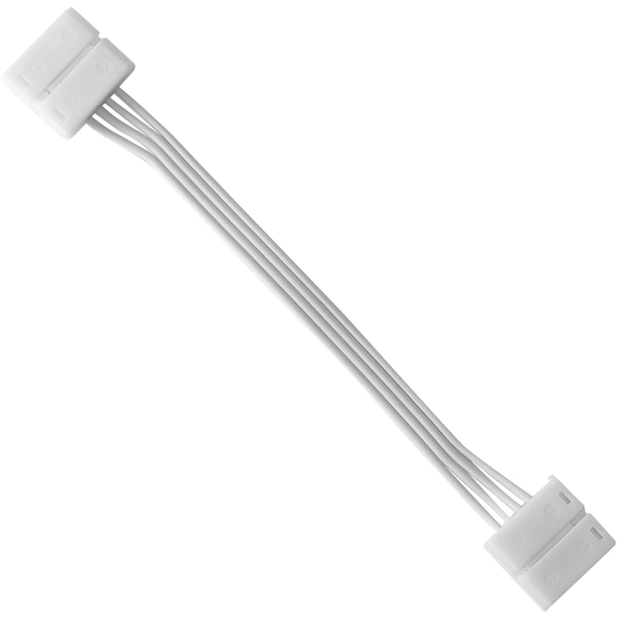 4 Pin Strip Light Connection Lead - White – image 2