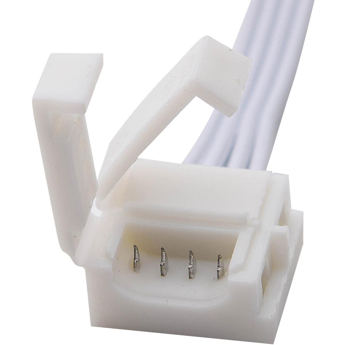 4 Pin Strip Light Connection Lead - White – image 4
