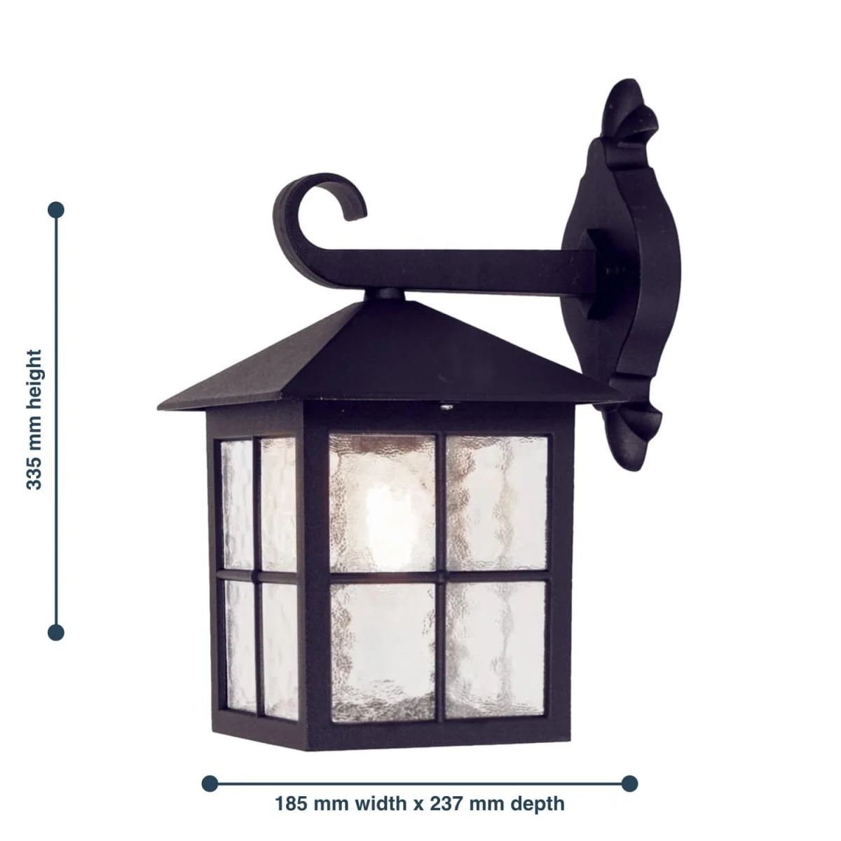 Elstead Lighting Winchester Wall Light Black B - Black – image 2