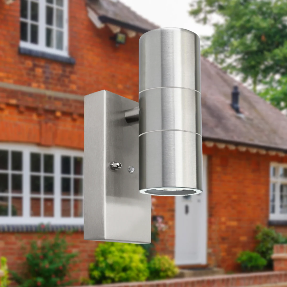 Blaze Marine Grade Stainless Steel Dusk Dawn Sensor Wall Light - Marine Grade & Clear – image 3