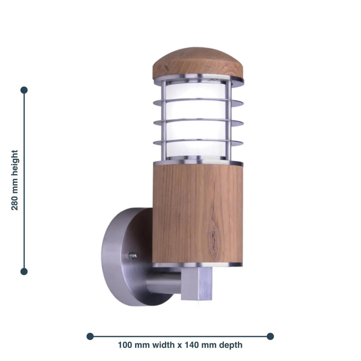 Poole Wall Light Brown - Brown – image 2