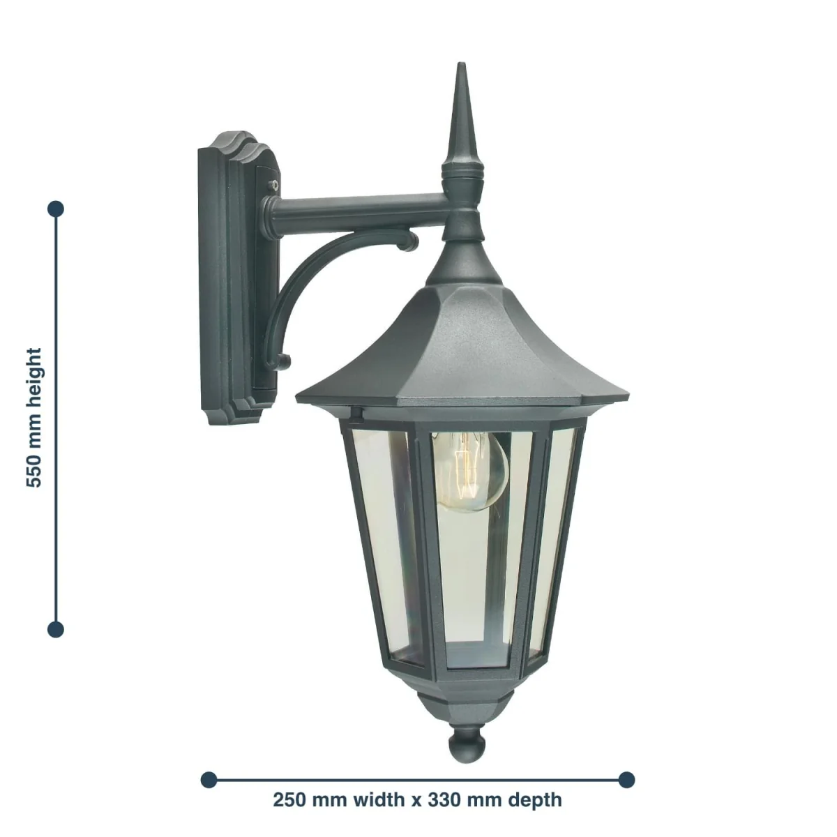 Elstead Lighting Valencia Wall Light Black A - Black – image 2