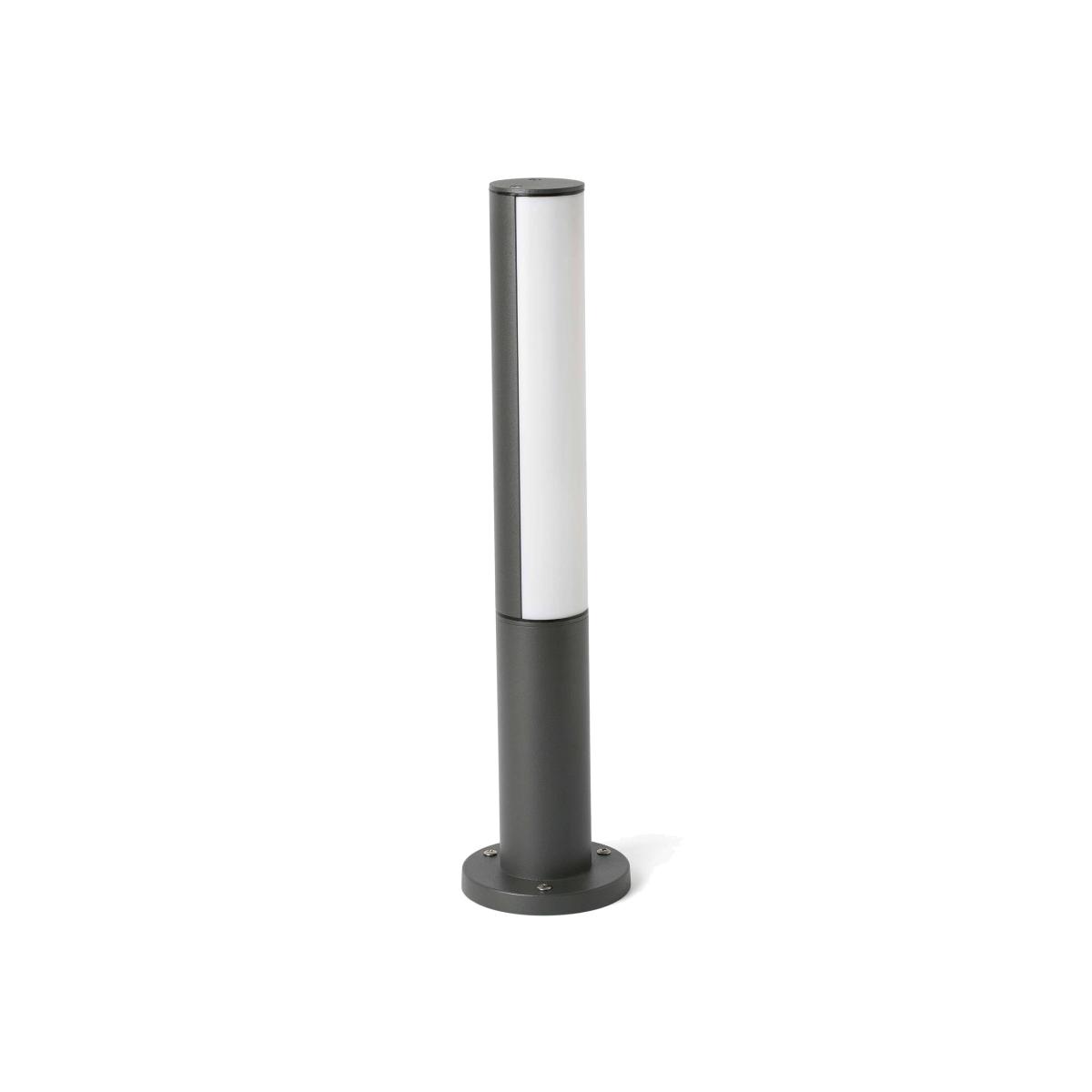 Beret LED Outdoor Short Bollard Light - Dark Grey