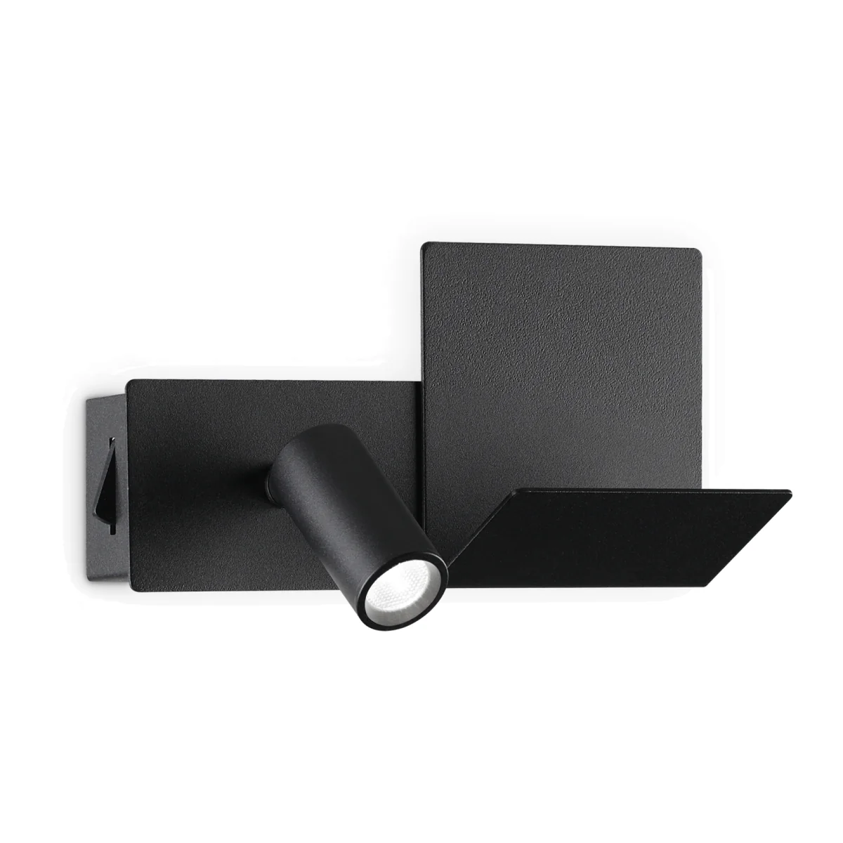 Ideal Lux Lighting Wall Light Black A - Black