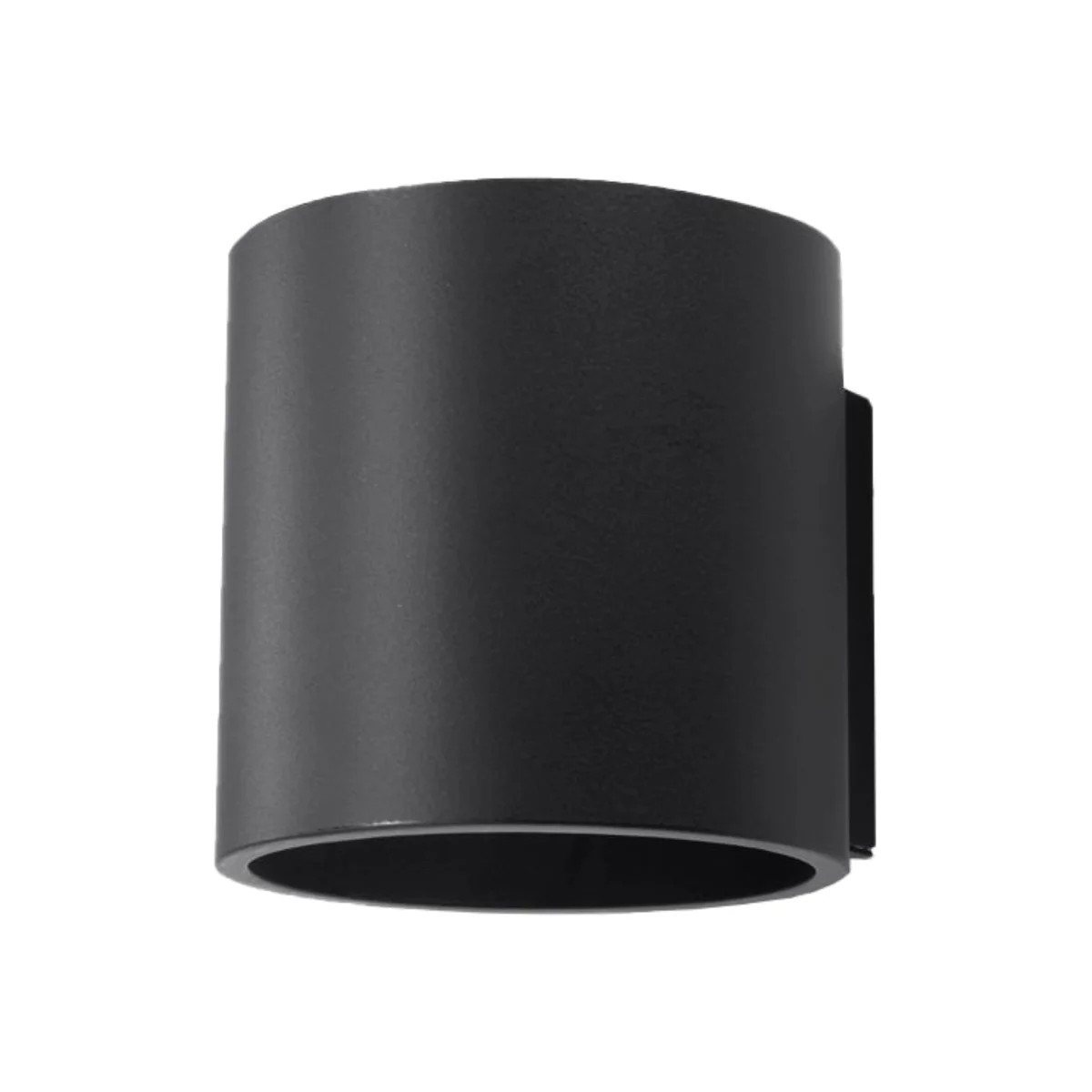 Wall lamp ORBIS natural wood - black / Aluminium – image 1