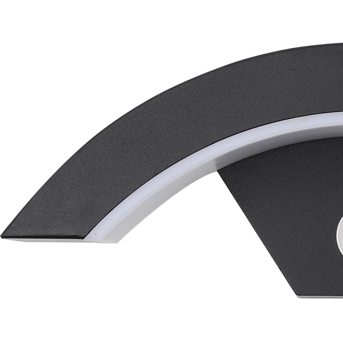 Outdoor Wall Mount Garden Integrated LED Light - Dark Grey – image 4