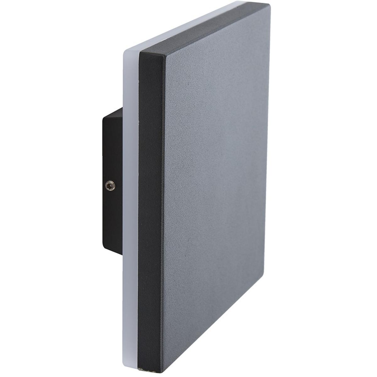 Eclipse Effect LED Wall Light - Black / Square – image 3