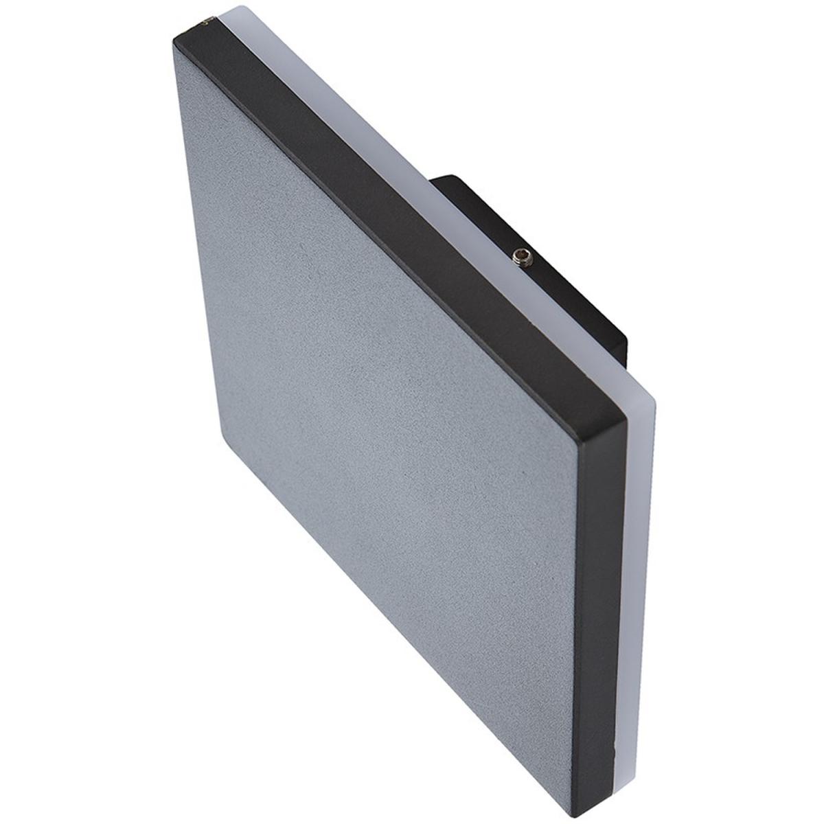 Eclipse Effect LED Wall Light - Black / Square – image 4