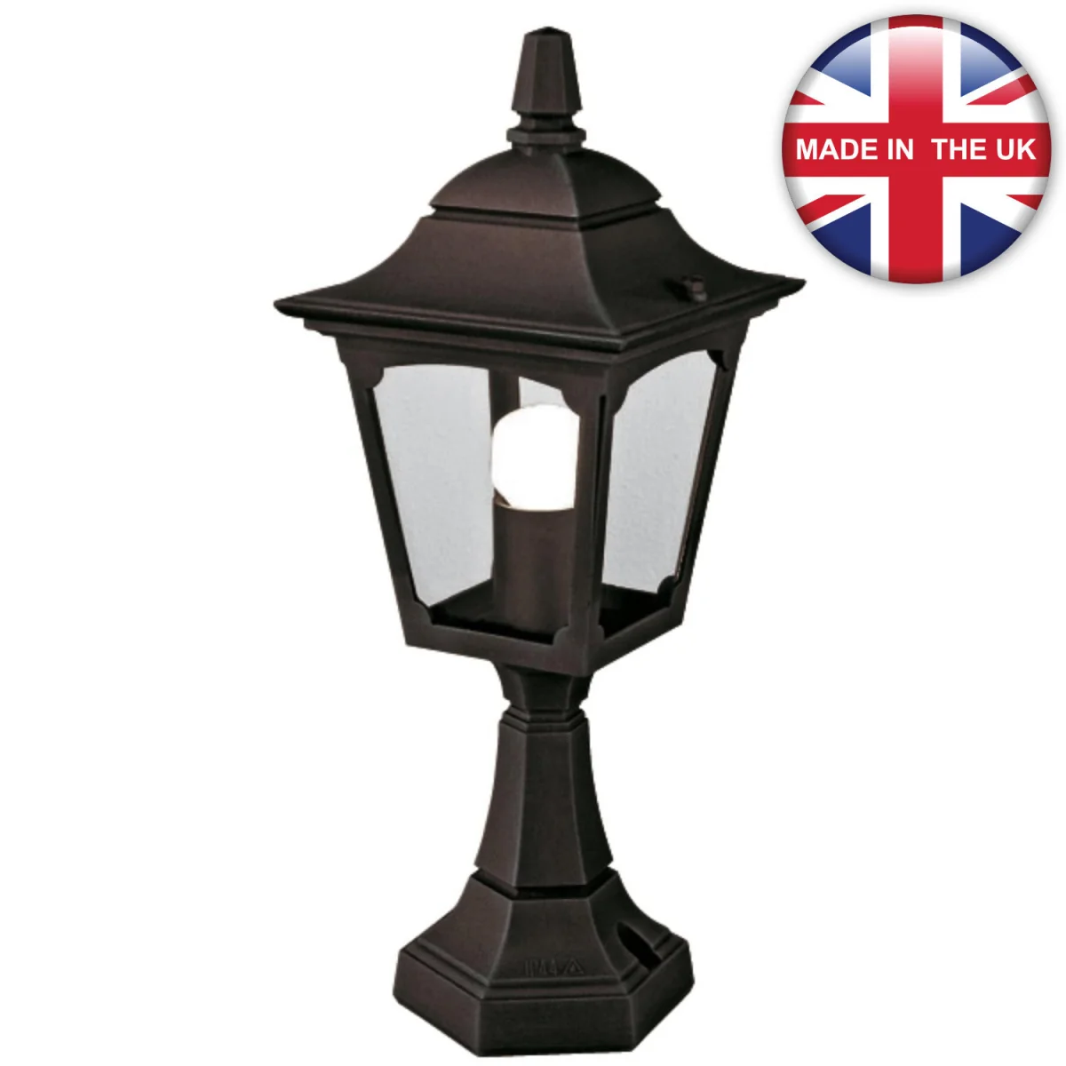Chapel Pedestal Light Black - Black – image 3