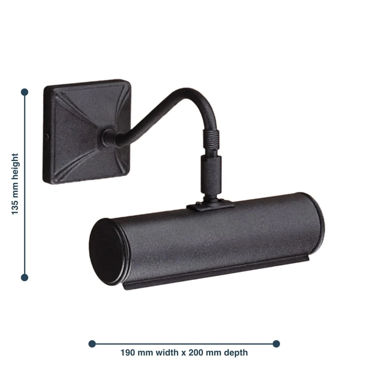 Elstead Lighting Picture Wall Light Black - Black – image 4
