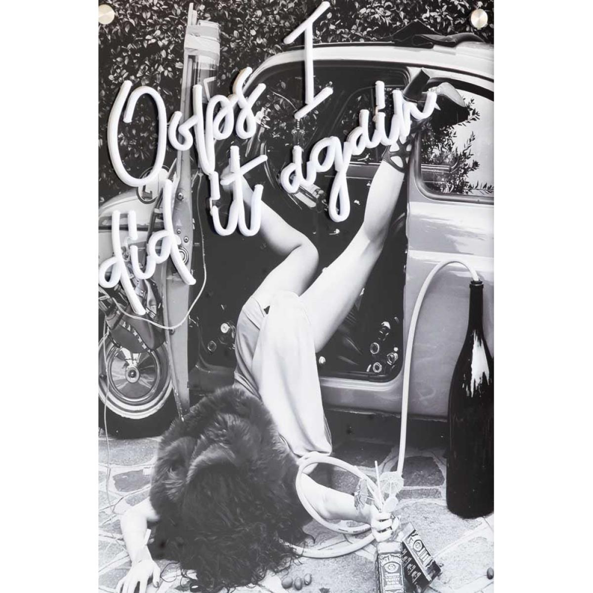 Oops I Did It Again...Framed Neon Wall Light - Available in Two Options – image 6