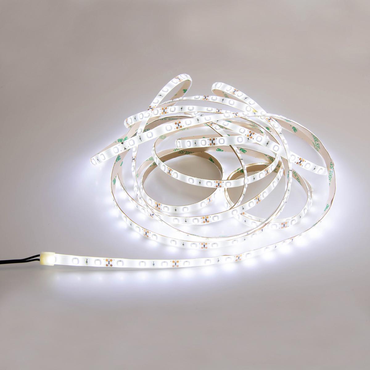 LED RGB 1M Battery Operated Strip Light - White – image 2